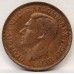 AUSTRALIA 1951Y. HALF 1/2 PENNY 